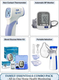Complete Family Wellness Combo: 4-in-1 Home Health Monitoring Kit